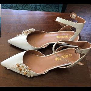 Wedding shoes - 8.5 but I’m usually a 9